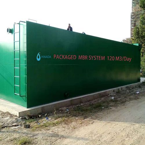 120 m3/D Containerized MBR System