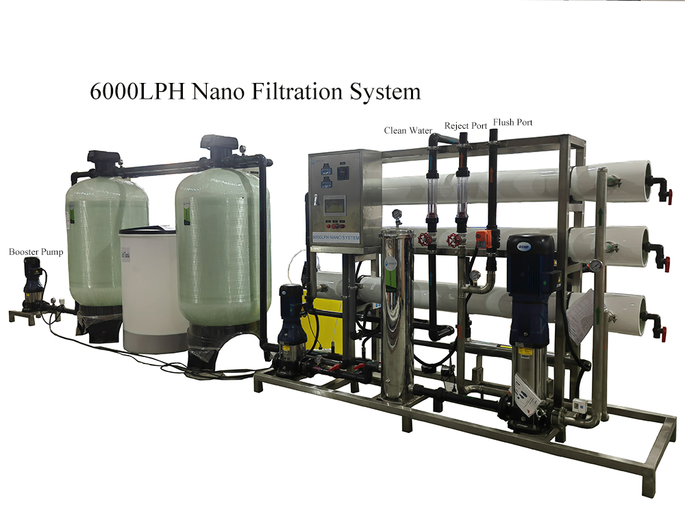6000LPH Nano Filtration System