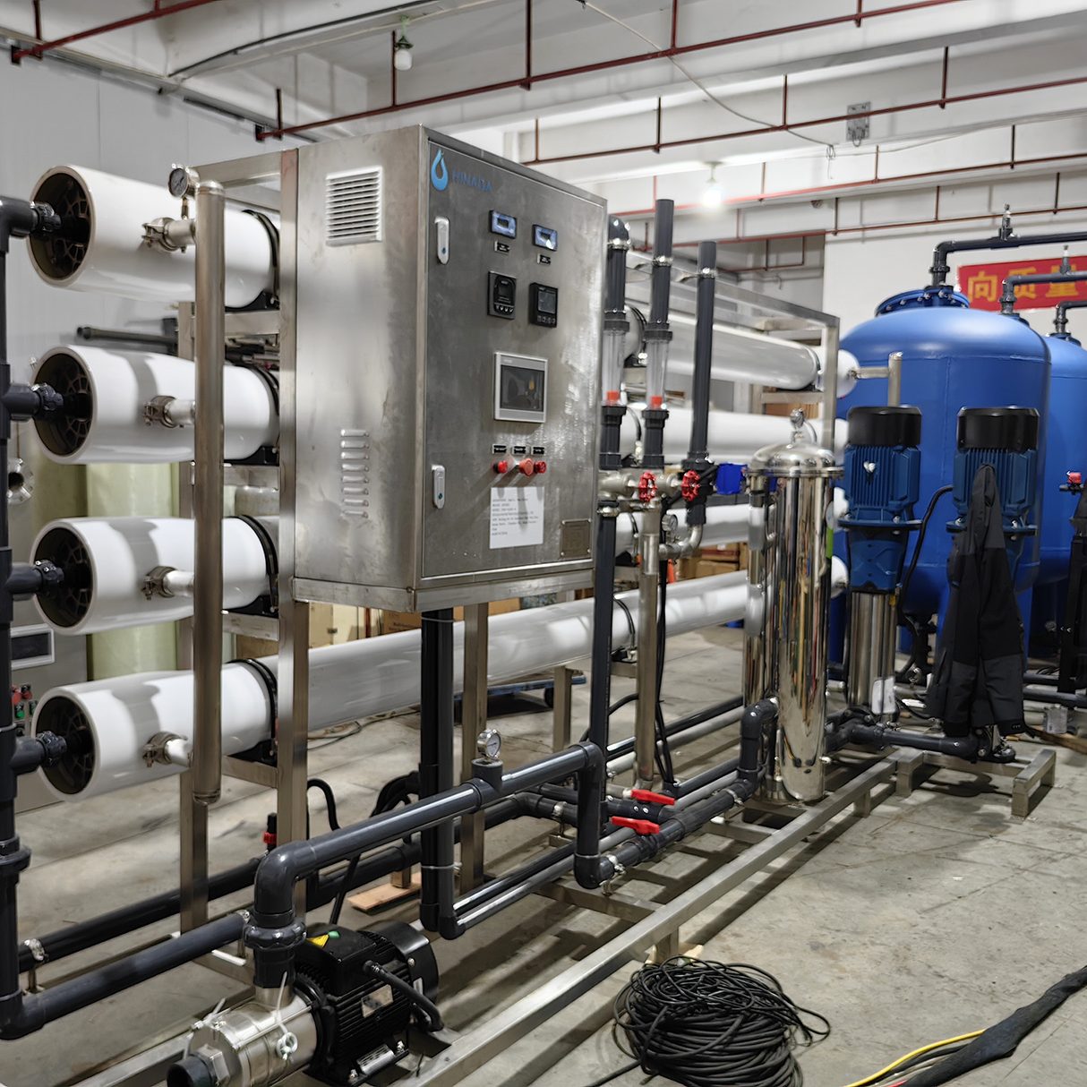 20KLPH Industrial Nano Filtration System Customized