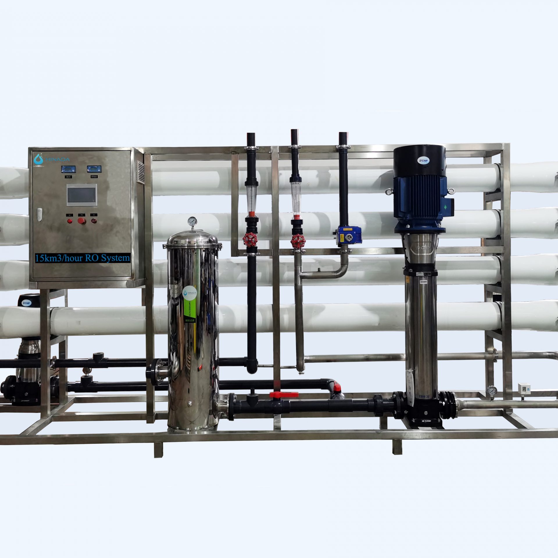 15KLPH Industrial RO System for Underground Water Filtration
