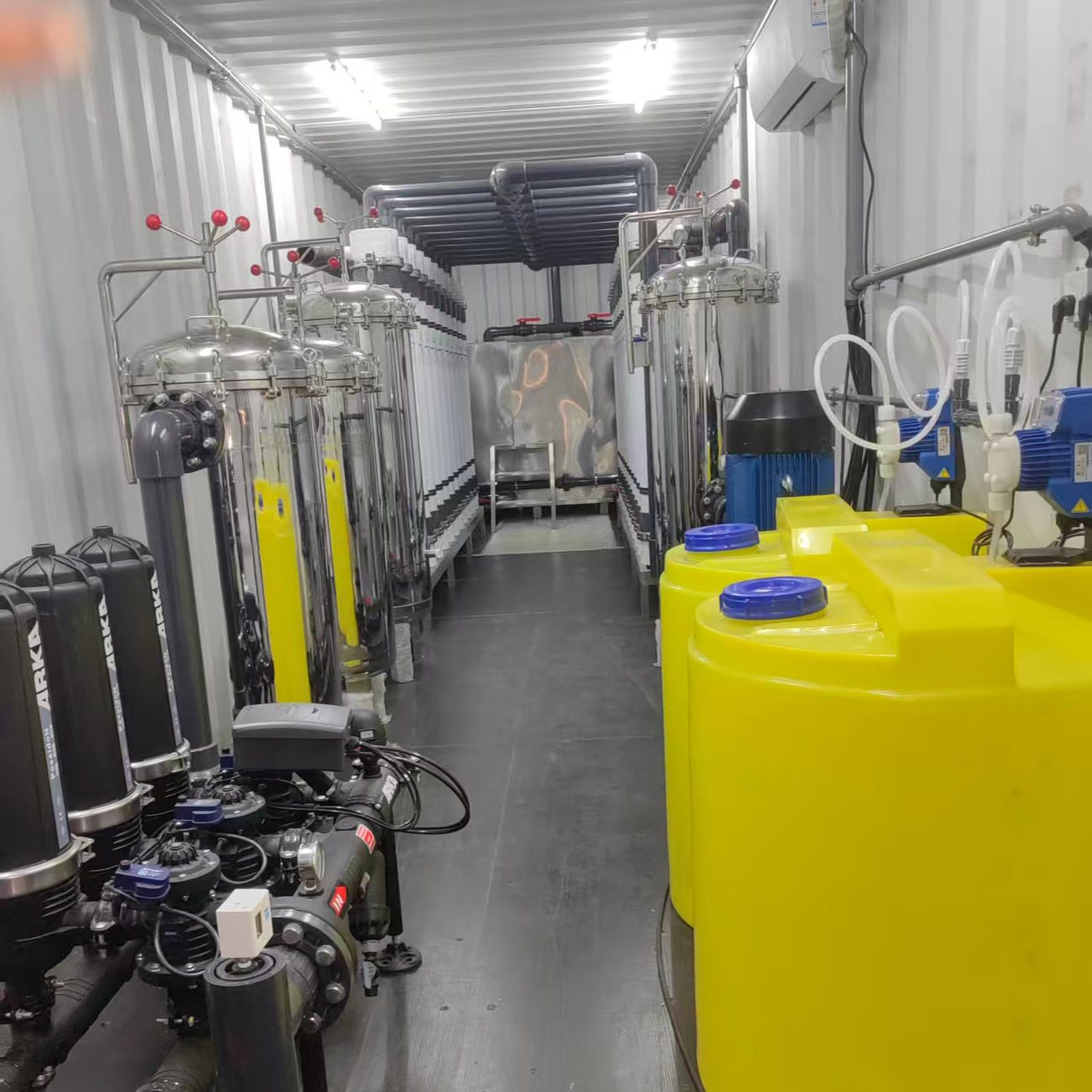 1000m3/D Containerized UF System for Drinking Water