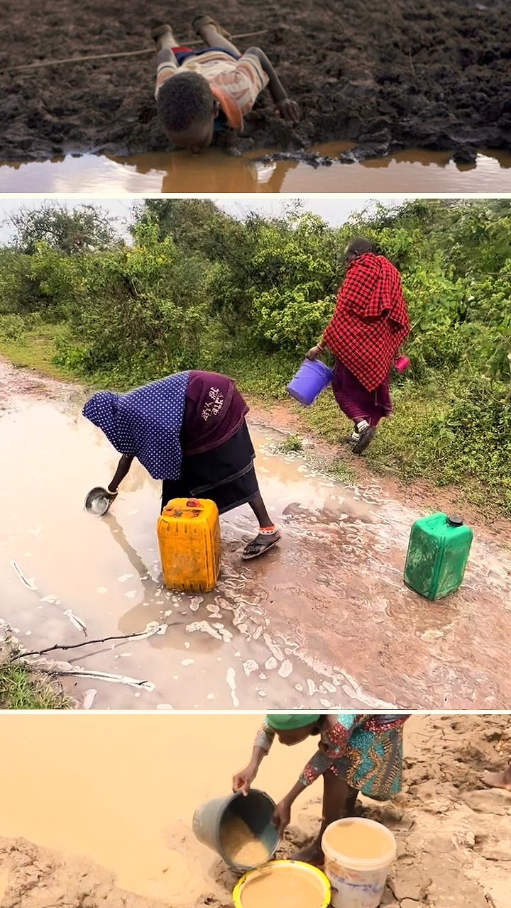 Muddy water filtration for drinking application