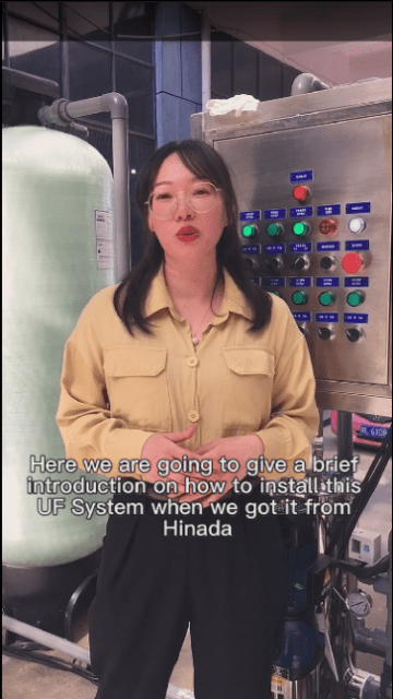 5000LPH UF System for Mineral Water Treatment as drinking water