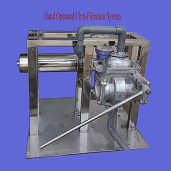 Hand Operated Ultra Filtration System for Portable Water Maker