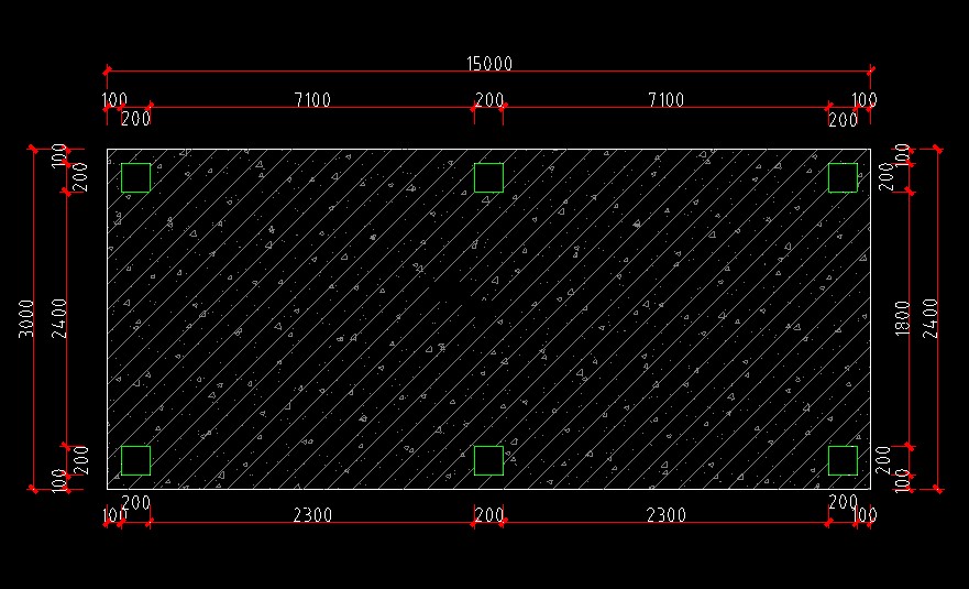 RO System foundation by concrete construction