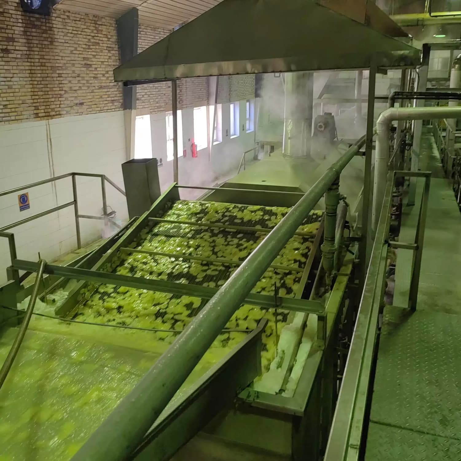 Potato chips manufacturing wastewater treatment solution and treatment process
