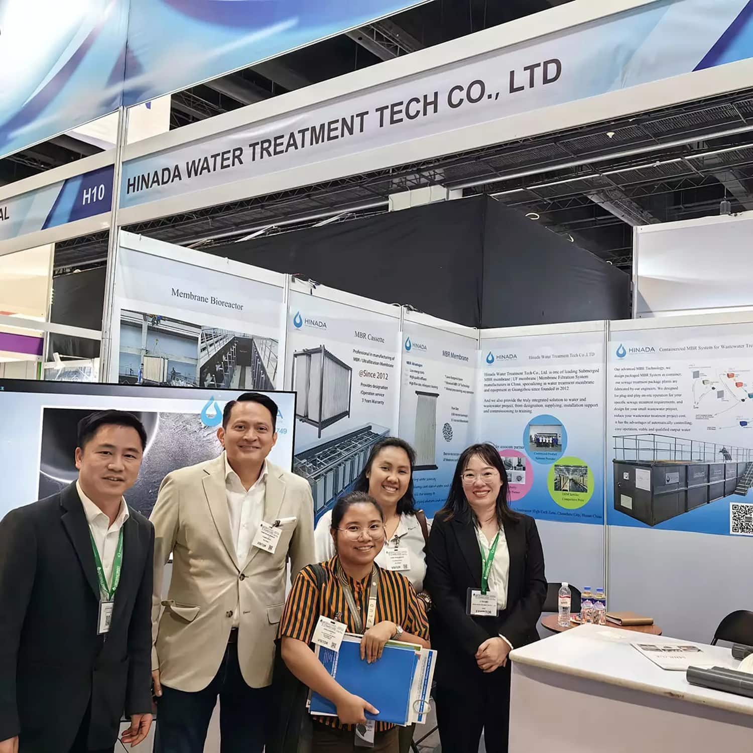 7th edition of Water Philippines International Exhibition Hinada Water Treatment Tech Co.,LTD