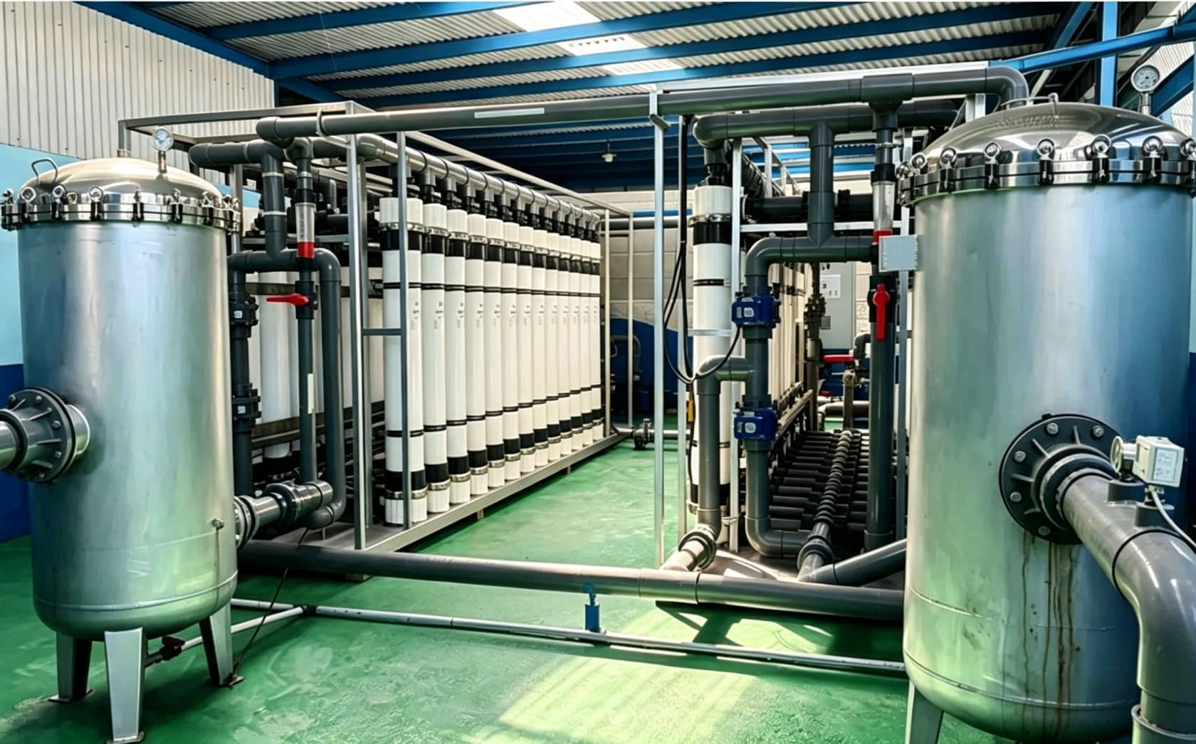 How a 2,400 m³/day Seawater UF System Secured an Indonesian Shrimp Farm