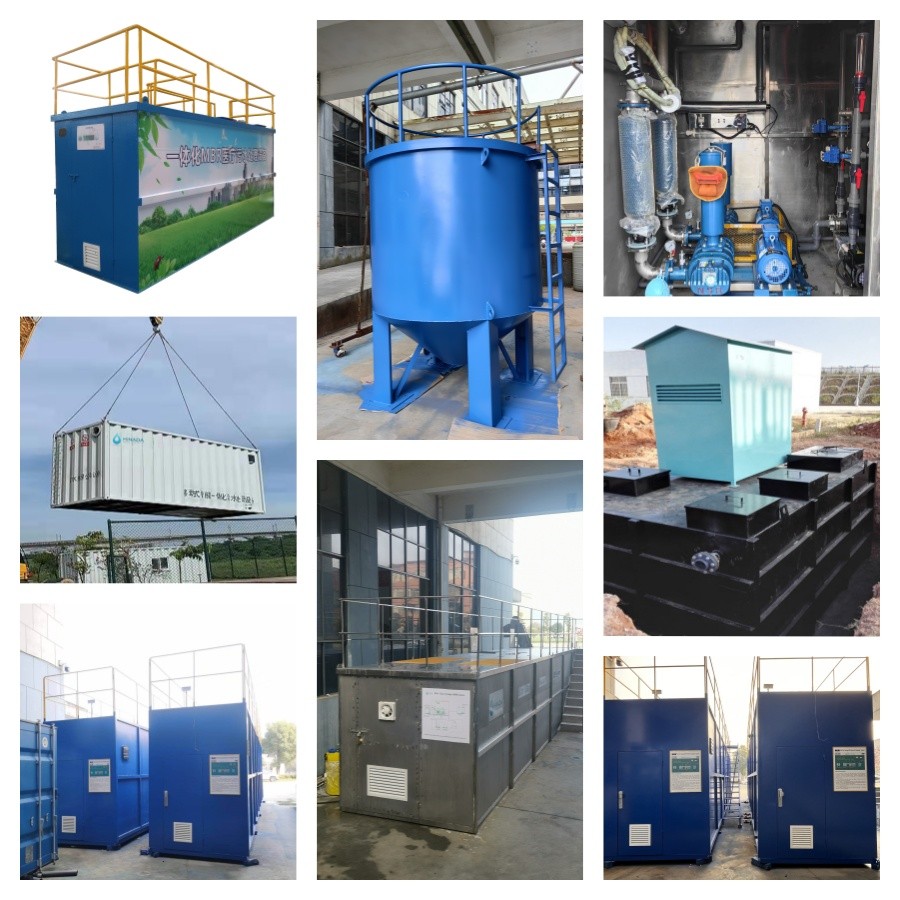 Automated Control Containerized MBR System China Automated Control Containerized MBR System China